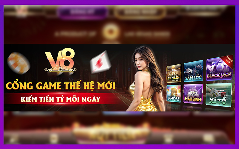 Hệ sinh thái trò chơi đa dạng giúp V8club giữ vững sức hút